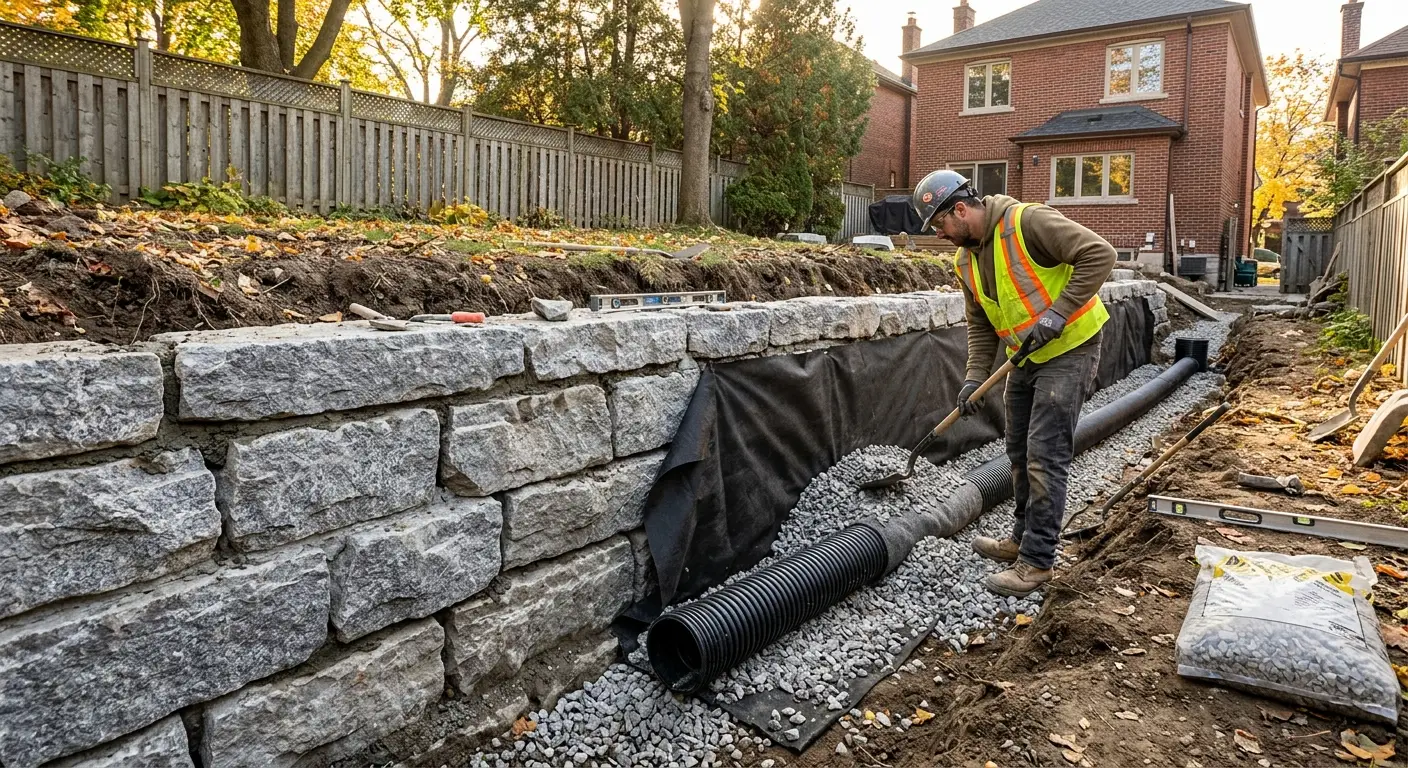 Wall Repair & Drainage