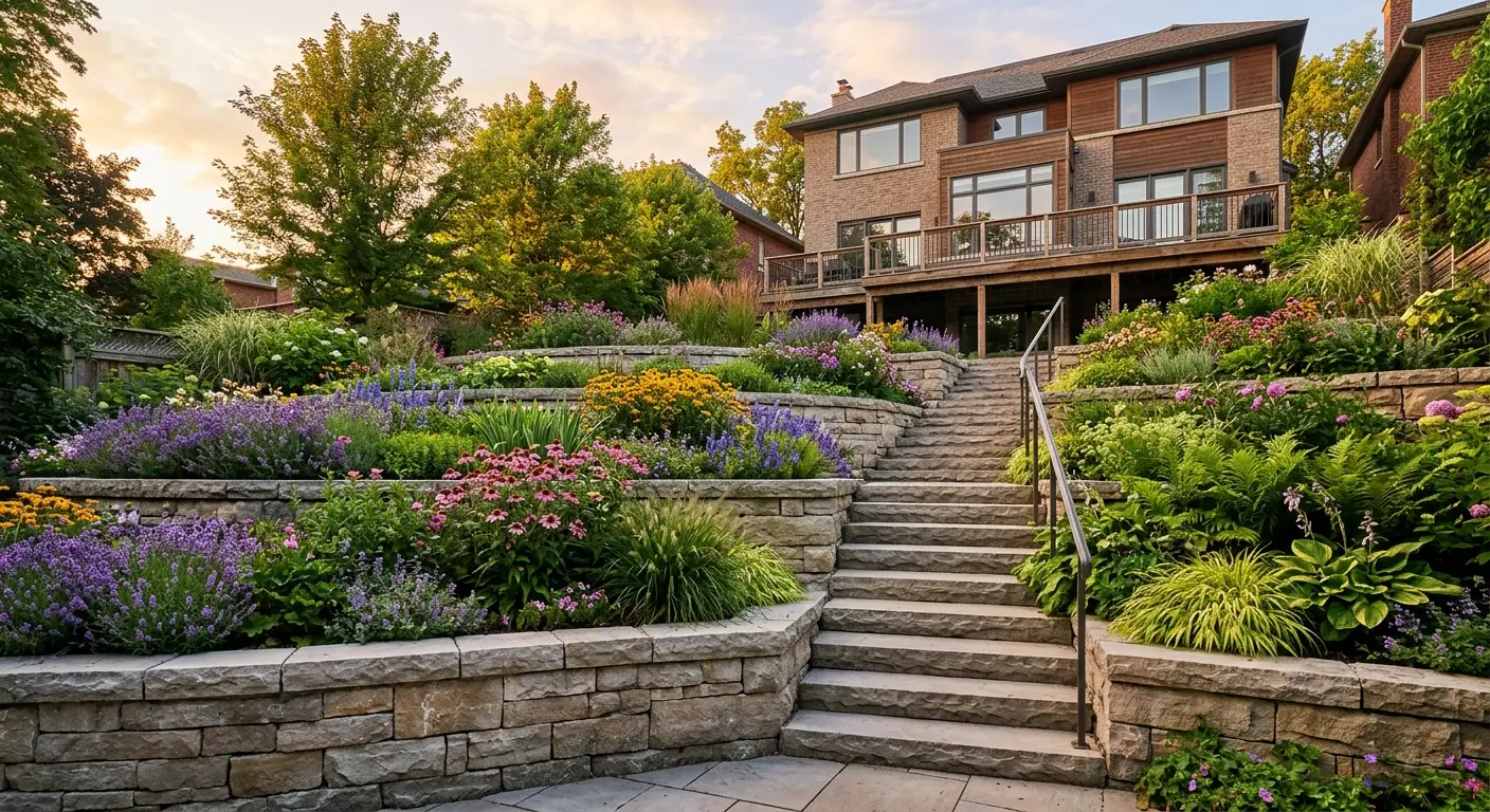 Tiered & Terraced Gardens